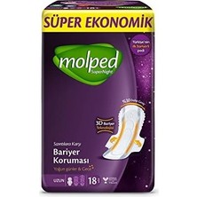 Supernight Ultra Hijyenik Ped Uzun Süper Ekonomik 18 Adet