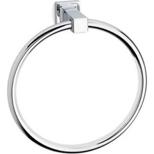 Prime Q-Lıne Halka Havluluk Krom Renk 202X73X190 mm