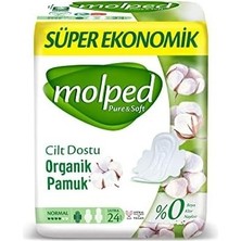 Süper Ekonomik Pure & Soft Pamuklu Hijyenik Ped (1 x 24 Adet)