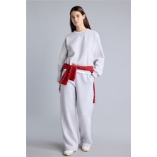 Defacto Kadın Eşofman Alt B8571AX/GR93 Grey Melange