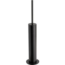 Prime Tuvalet Fırçalığı Siyah Renk 465X100X100 mm
