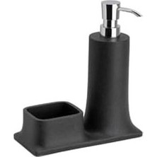 Prime Deterjanlık ve Süngerlik Siyah/krom Renk 216X102X195 mm