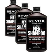 Prime Revox Men Şampuan (400 Ml) (3 Paketi)