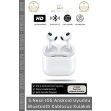 Denguva Premium Özel Seri Ios Android Uyumlu Bluetooth Kulaklık Kulak Içi 2. Nesil Kablosuz Kulaklık