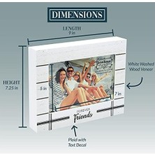 Prime Pavilion - 10,16 cm x 15,24 cm Fotoğraf - Forever - 19,05 cm x 15,24 cm Mdf Kendinden Ayakta Duran Resim Çerçevesi