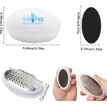 Prime Ped Egg Pratik Kolay Ayak Bakım Törpüsü Topuk Rendesi, Bakım Aleti, Dayanıklı Manuel Pedikür Aracı, Ölü Cilt Temizleme Için,