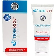 Suha Store Tereson Koku Karşıtı Ayak Bakım Kremi 50 ml (Gümüş Iyon Korumalı)