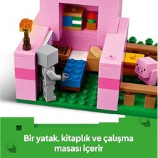 Yavru Domuz Evi 21268 – 7 Yaş ve Üzeri Çocuklar Için Kahraman Figürü, Yaratıklar ve Orman Biyomu Içeren Çiftlik Hayvanı Yapım Seti, Erkek ve Kız Çocukları Için Hediye Fikri (238 Parça)