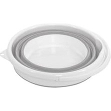 Prime Pazar Kapısı Pratik Katlanabilir Akordiyon Plastik Kova 12,8 Lt