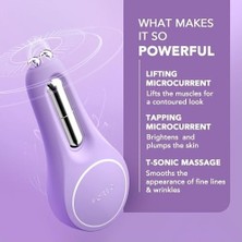 Prime Foreo A Wink 'n' A Smile Paketi - Bear 2 Eyes&lips Mikro Akım Masaj Cihazı + Foreo Supercharged Göz, Dudak Çevresi Güçlendirici Serum 3x3.5ml - Göz Altı Koyu Halkalar Bakımı, Dudak Masaj Cihazı