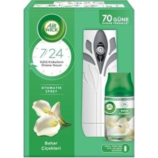 Prime Aırwıck Freshmatık Kıt Makine+Yedek Oda Kokusu Bahar 4'lü Set Kampanya