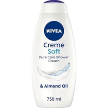 Prime Creme Soft Kremsi Dokunuş Banyo ve Duş Jeli 750 ml + Kadın Pump Sprey Deodorant Fresh Natural 75ML