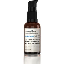 Prime H-Boost Organik Sertifikalı Hyalüronik Asit Serumu – Kolajen Destekleyici Yaşlanma Karşıtı Serum – Kırışıklık Karşıtı Gündüz Gece Serumu Süt Formunda Vegan Sertifikalı 30 ml