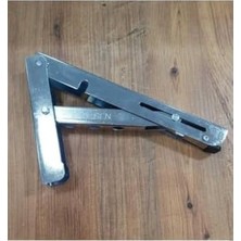 Prime Mandallı Katlanabilir Masa Konsolu Çinko 30 cm 1 Çift