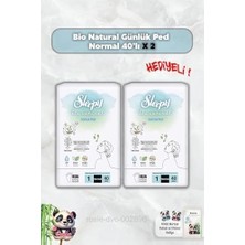Prime Bio Natural Günlük Ped Normal 40'lı x 2 ve Rosie