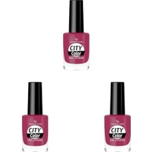 Prime City Nail Lacquer Oje (No: 30) 3lü Paket