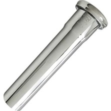 Prime Westbrass D422-05 1-1/2 "x 8" Kayma Eklem Uzatma Borusu, Parlak Nikel