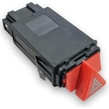 Prime Kırmızı Üçgen Dörtlü Flaşör Düğmesi 4B0941509K A6 ile Uyumlu 1999-2001