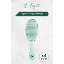 Prime Professional Üç Boyutlu Saç Fırçası Vegan Mint Yeşili 5846 x 4 Adet