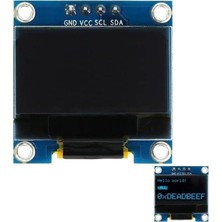 Prime OLED 0.96 Inç 128X64 Piksel Ekran Modülü - Mavi