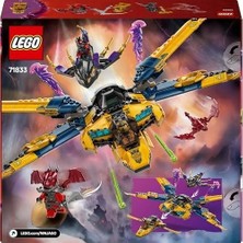 Prime Ras ve 'in Süper Fırtına Jeti 71833-8 Yaş ve Üzeri Çocuklar Için 3 Minifigürü Içeren Yaratıcı Oyuncak Yapım Seti, Doğum Günü Hediyesi (510 Parça)