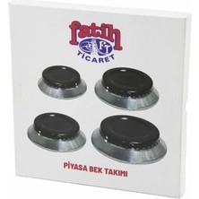 Prime Ocak Bek Takımı, 4'lü Set, Siyah