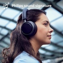 Prime L4 Gürültü Azaltma, Kablosuz Kulak Üstü Bluetooth Kulaklık - Mükemmel Arama Kalitesi, 50 Saate Kadar Çalma Süresi ile Ses Kontrolü ile Uyumlu - Siyah
