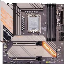 Prime Dragos Dragmode B760M D4PRO Sata,m2 Ddr4 4000MHZ Usb3.2 Type C Dp HDMI Ses 2.5gbe Lan 1700P Atx Anakart