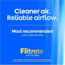 Prime AD29–6PK-1E Air Filtre, 17,5 Inç x 23,5 Inç x 1 Inç, Beyaz