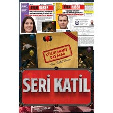 Prime Çözülmemiş Davalar Dedektiflik Suç Çözümleme Oyunu Seri Katıil Dosyası - Gizem Bulmaca Cinayet Çözme Kutu Oyunları - Katil Bulma Dedektif Oyunu - Suçlu Kim, Cinayeti Çözebilir Misin? (Dava-7)