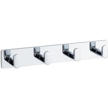 Prime System Gl Yapıkanlı Askılık 255 mm Krom - AAS2327 0255 Cr-Cr