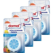 Prime Domol Kokusuz Buzdolabı Deodorantı Kartuş ve Karbon Filtre 40 gr (4 Adet)