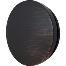 Prime Westbrass D980R-12A Yüzen Deliksiz Banyo Atığı Taşma Ön Plaka ve Adaptör, Antik Bronz