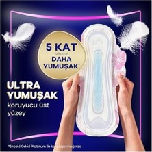 Prime Orkid Platinum Hijyenik Ped Gece Ekstra (Boy 4) 5 Adet Ped