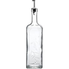Prime Homemade Metal Tıpalı Yağlık & Sirkelik, Şeffaf, 1 Litre