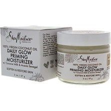 Prime SHEAMOISTURE%100 Saf Hindistan Cevizi Yağlı Günlük Makyaj Öncesi Nemlendirici 57GR