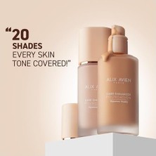 Prime Alix Avien Kırışıklık Karşıtı Nemlendirici SPF30 Parlak Bitişli Fondöten Care Enhancer 805 Ivory (2 Paketi)