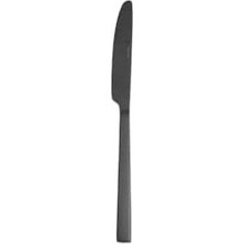Prime Quantum Mat Siyah Yemek Bıçağı 24CM 6 Adet