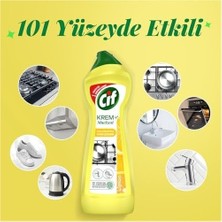 Prime Cif Krem Yeni Nesil Yüzey Temizleyici Limon 750 ml
