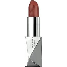 Prime Alix Avien Uzun Süre Kalıcı Nemlendirici Pürüzsüz Etkili Yarı Mat Ruj Satin Lipstick 828 Mahogany Brown