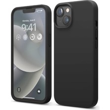 Prime For 13/14 ile Uyumlu Darbe Emici Esnek Silikon Siyah Lansman Cep Telefonu Kılıf (13/14)
