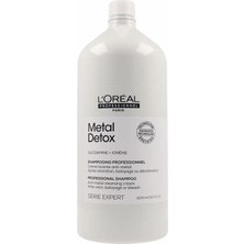 Prime Loreal Professionnel Serie Expert Metal Detox Renkli ve Açıcı ile Işlem Görmüş Saçlar Için Metal Karşıtı Şampuan 1500 ml