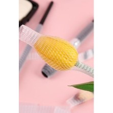 Prime Makyaj Fırçası Koruyucu Far Allık Kontür Eyeliner Fırça Malzemeleri Ürünleri Koruyucu File Kapak Örgü Kılıf Set 20LI