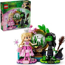 Prime Wicked Elphaba ve Glinda Figürleri 75682-10 Yaş ve Üzeri Çocuklar Için Fantastik Oyuncak Yapım Seti (558 Parça)