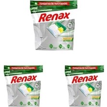 Prime Renax Bulaşık Makinesi Kapsül Deterjanı 60 Adet (3 Paketi)