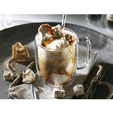 Prime Sorrento Çift Camlı Kulplu 2'li Kahve Bardağı Seti, 355 Ml, Cam, Şeffaf Cam