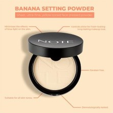 Prime Cosmetics Banana Setting Powder Mat Bitişli Makyaj Sabitleyici Pudra