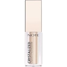 Prime Cosmetics Crystalized Eyeshadow Likit Metalik Göz Farı - 09 Cashmere Road