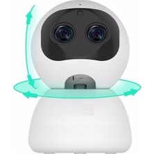 Prime Aoi 3.0 Mp + 3.0 Mp Fhd Çift Lens Bağlantılı Ip Kamera (Aoı)