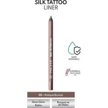 Prime Cosmetics Silk Tattoo Liner Suya Dayanıklı Ipeksi Jel Göz Kalemi - 03 Antique Bronze